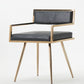 Modrest Rosario Modern Black & Rosegold Dining Chair