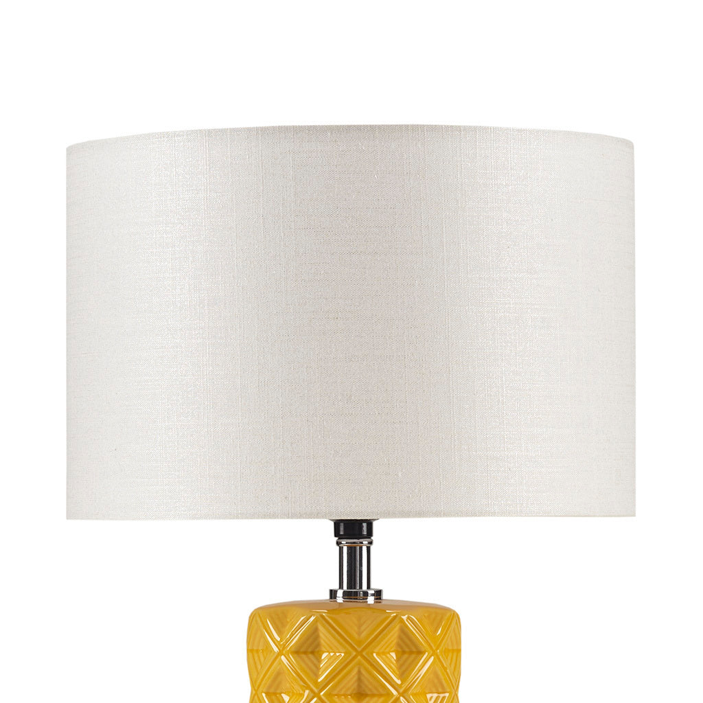 Geometric Ceramic Table Lamp