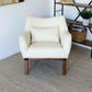 Lounge Chair - Beige Boucle