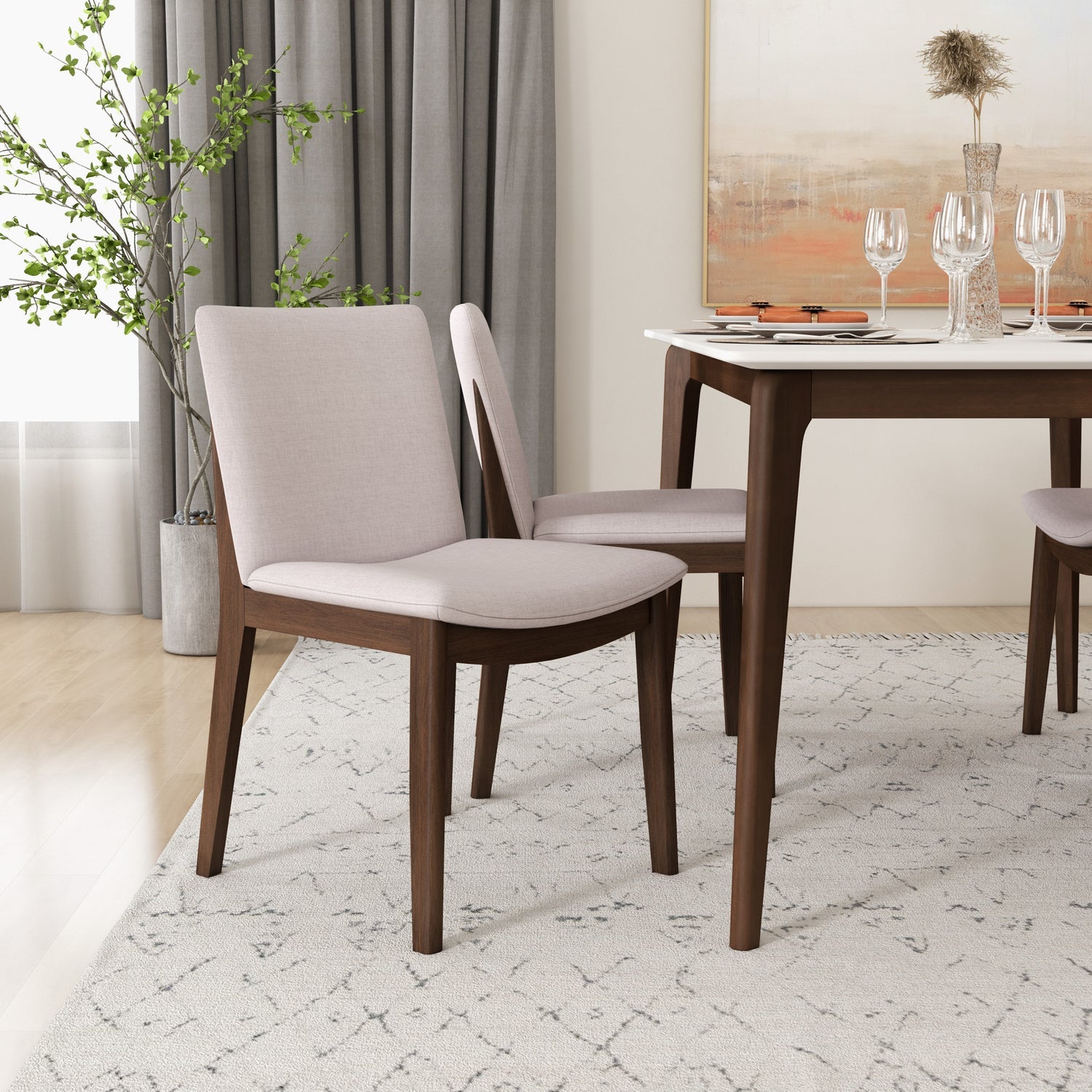 Verona Dining Chairs (Set Of 2) Cream