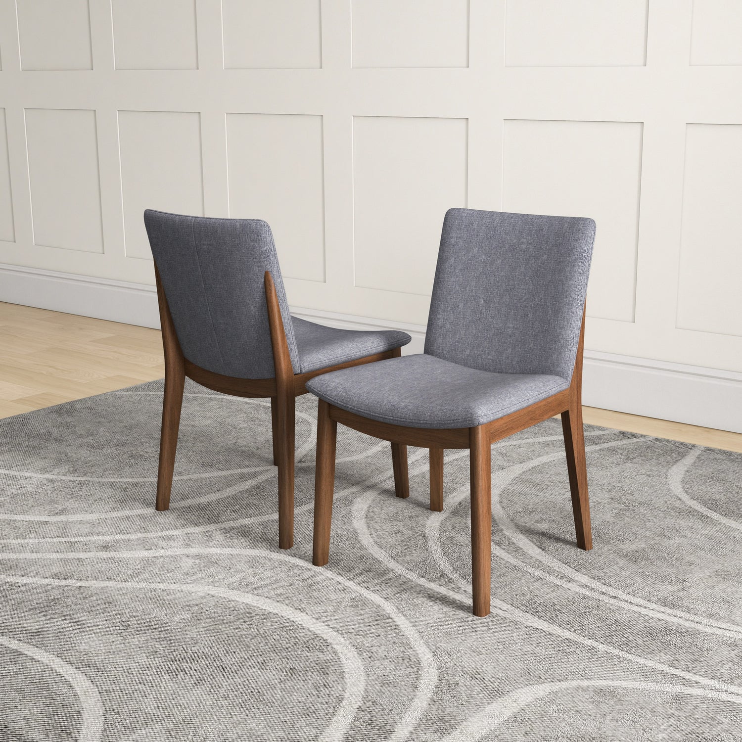 Verona Dining Chairs (Set Of 2) Light Grey