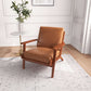 Chandler Leather Lounge Chair | Antique Tan