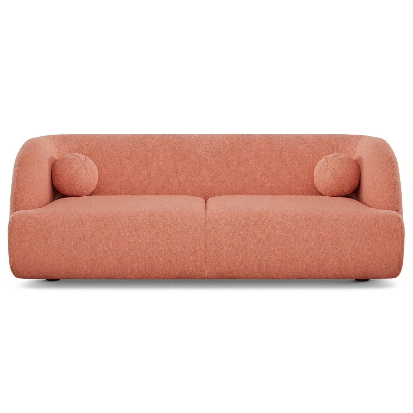 Amiens Boucle Sofa Pink