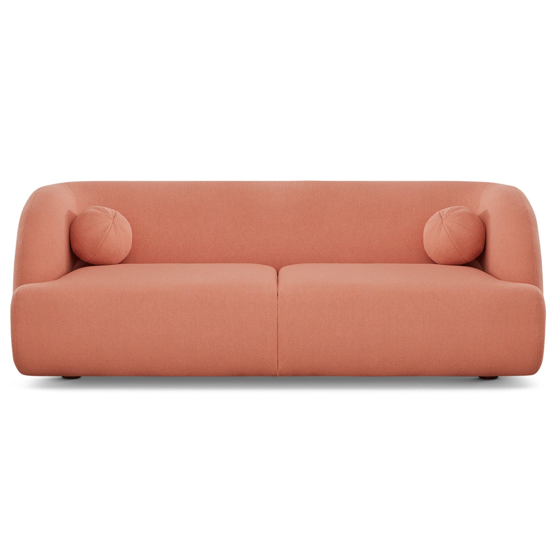 Amiens Boucle Sofa Pink