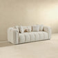 Modesto Tufted Boucle Sofa Ivory