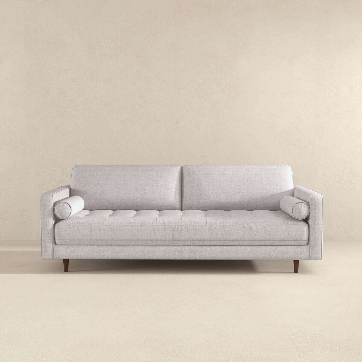 Durham  Linen Sofa  Light Grey