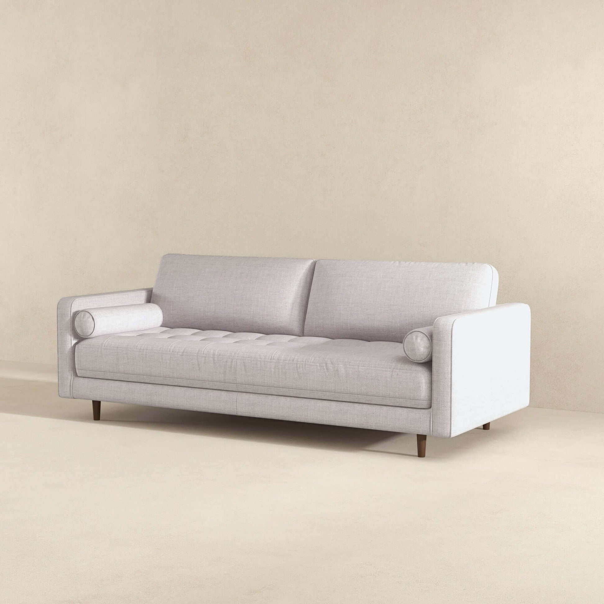 Durham  Linen Sofa  Light Grey