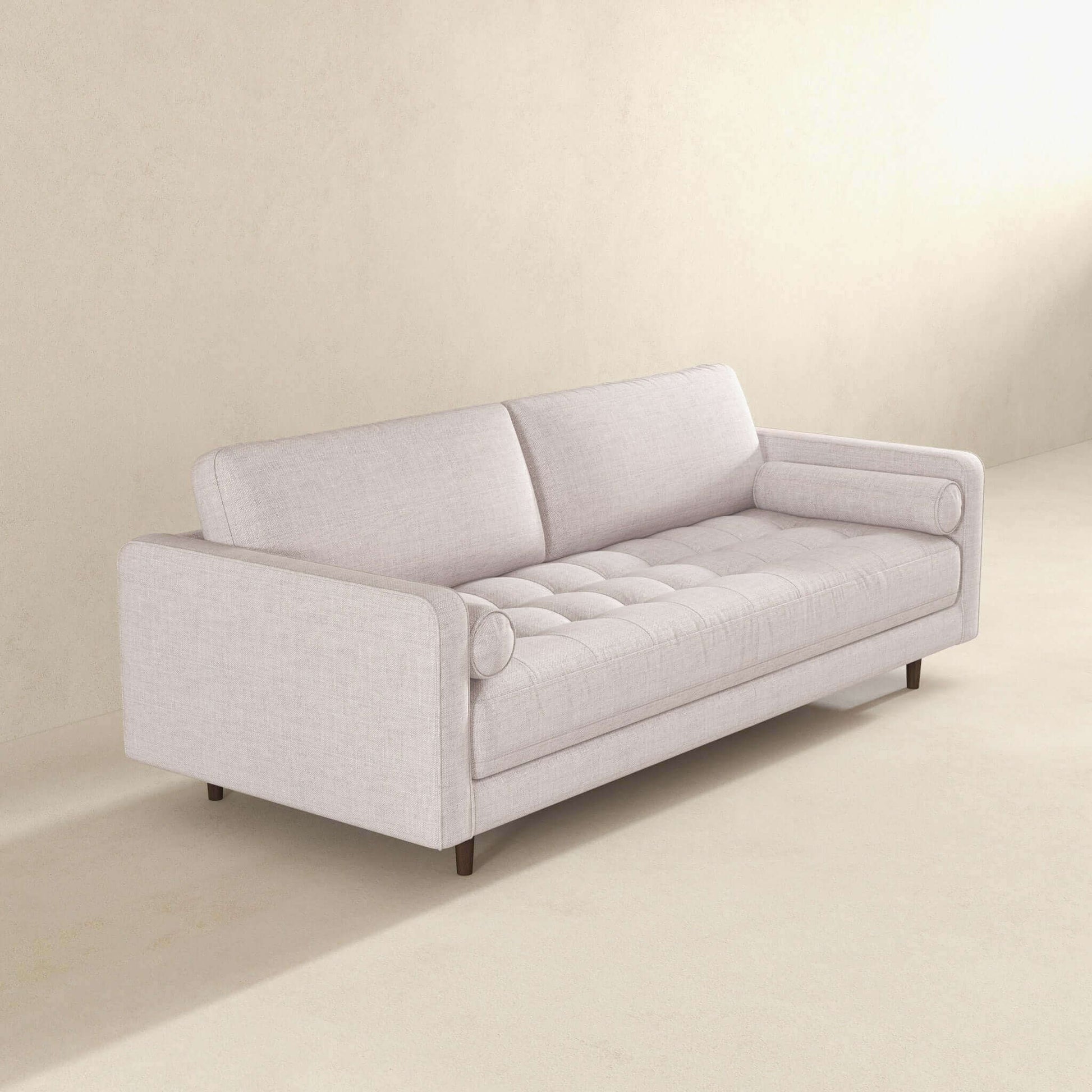 Durham  Linen Sofa Beige