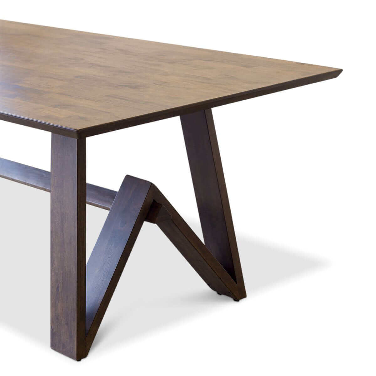 Wooden 78" Dining Table Walnut