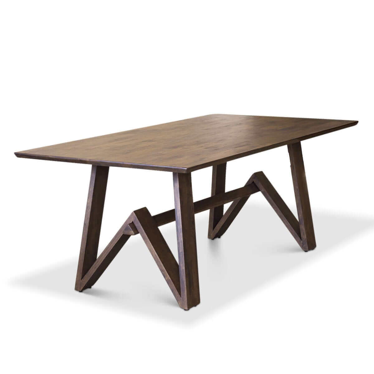 Wooden 78" Dining Table Walnut