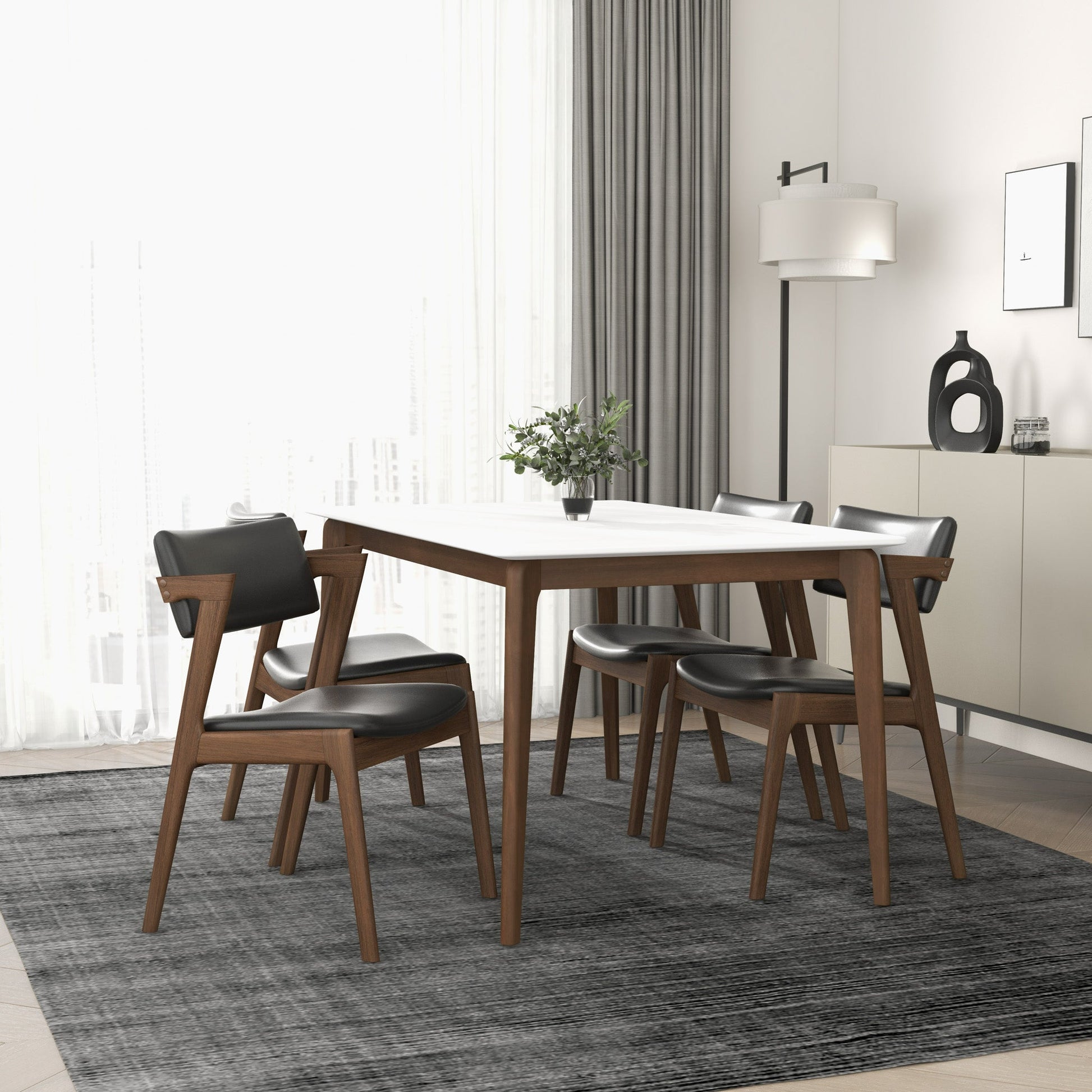 Emily Dining Chair (Set of 2) | Black