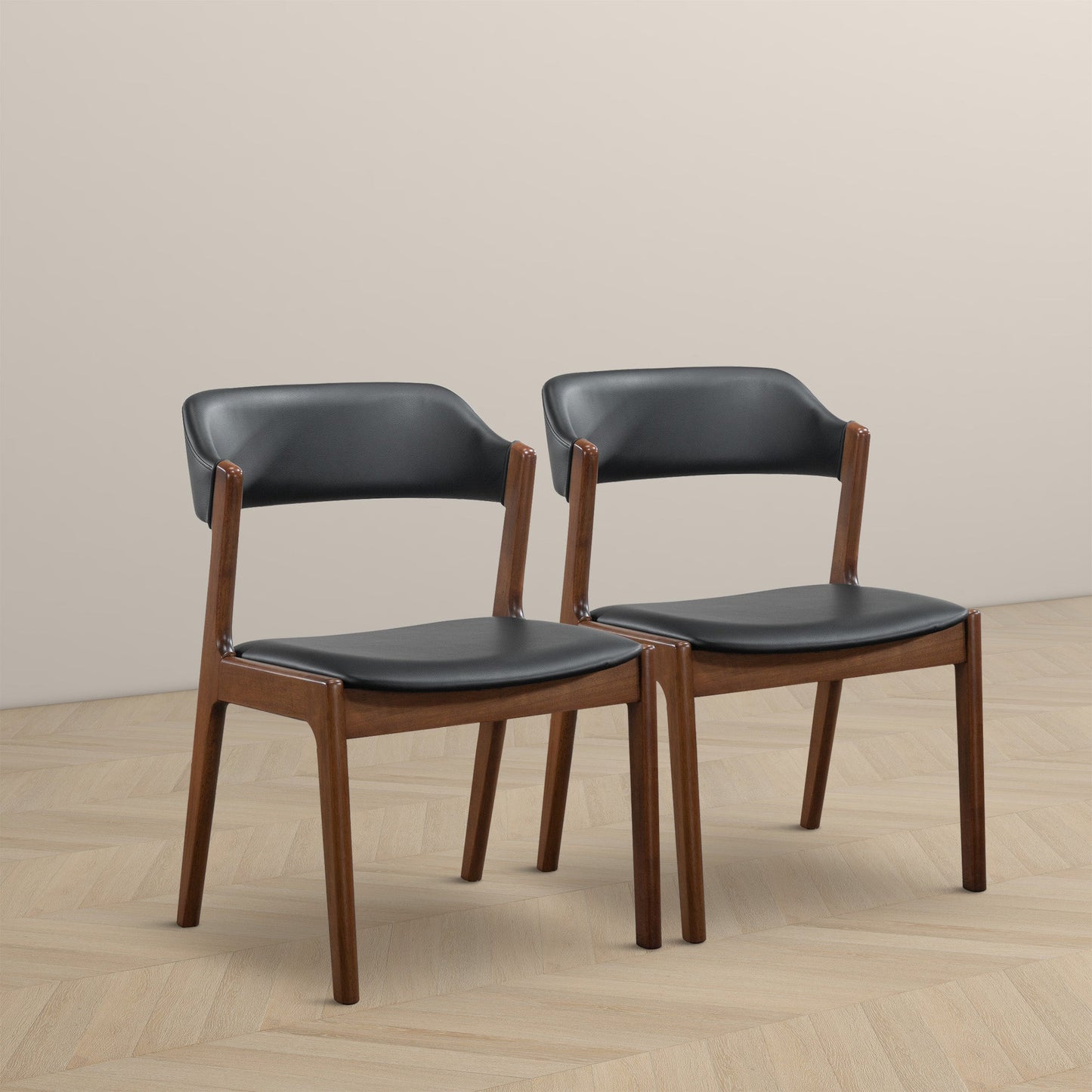 Edwin Dining Chair (Set of 2) | Black