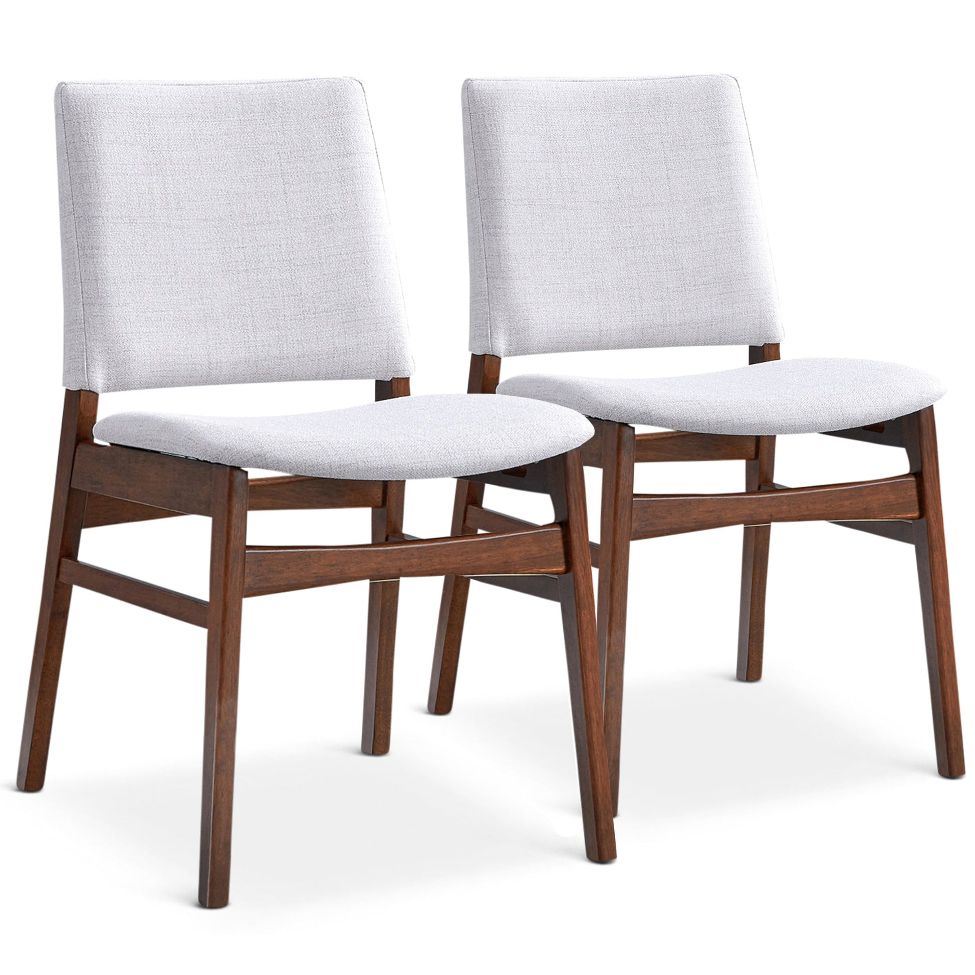 Gregory  Fabric Dining Chair (Set of 2) | Light Gray