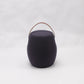 Kiley Handmade Pouf/Stool - Darkish-1