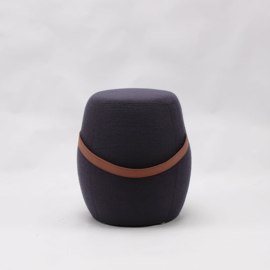 Kiley Handmade Pouf/Stool - Darkish-0