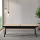 Logan Rattan Bench Black