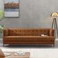 Redding Tufted Leather Sofa | Cognac