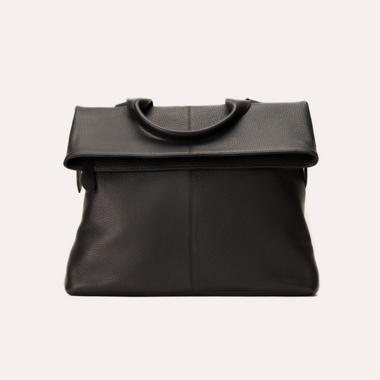 Kiko Fold N Go Leather Bag