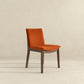 Verona Dining Chair - Orange Velvet