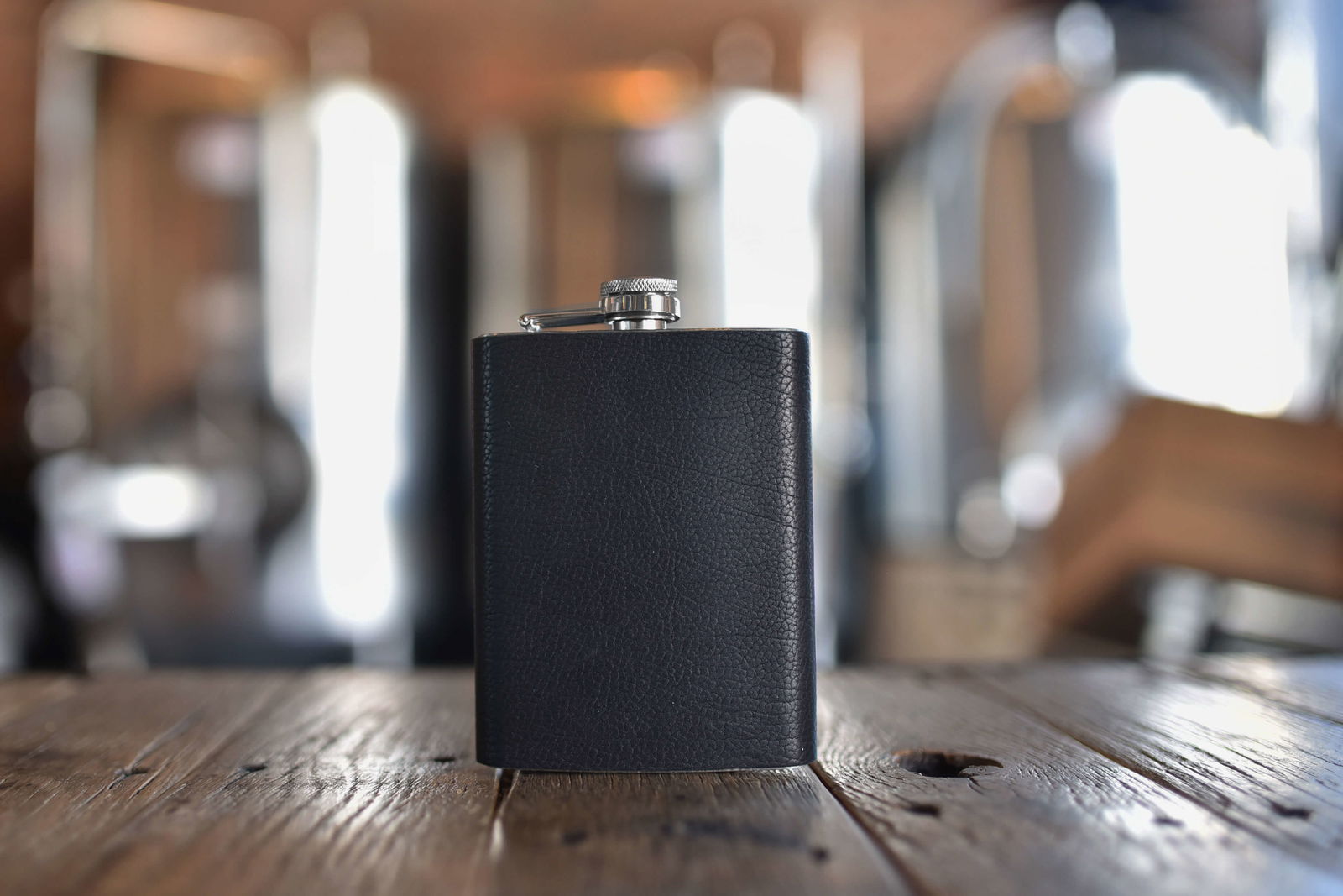 Leather Flask