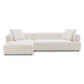 Kingston Boucle Sectional Sofa | Ivory