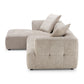 Boucle Sectional Sofa | Mocha