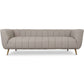 Vincent Leather Sofa | Grey