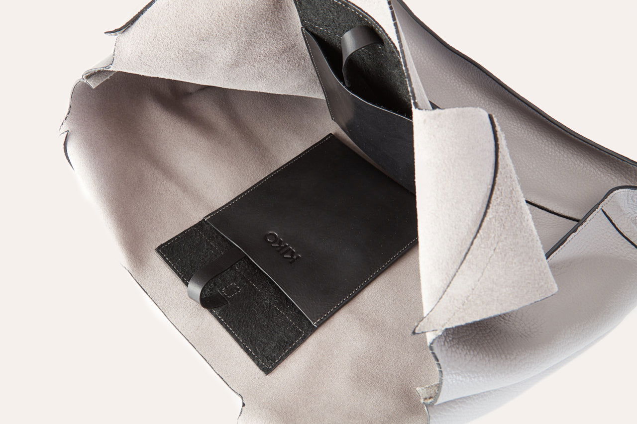 Modern Leather Tote