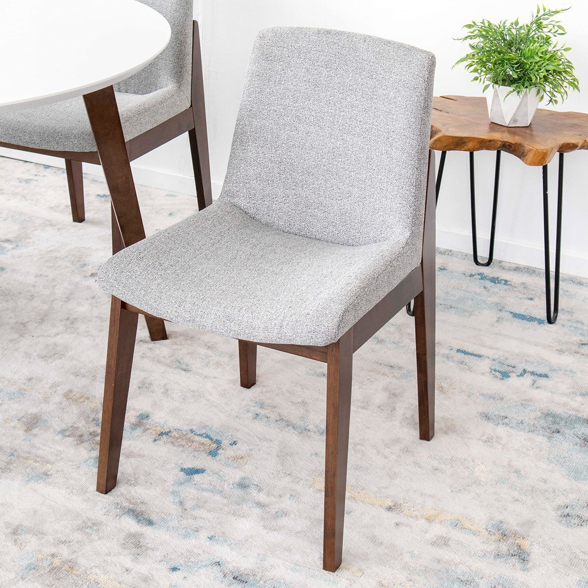 Dining Chair (Set of 2) - Light Gray