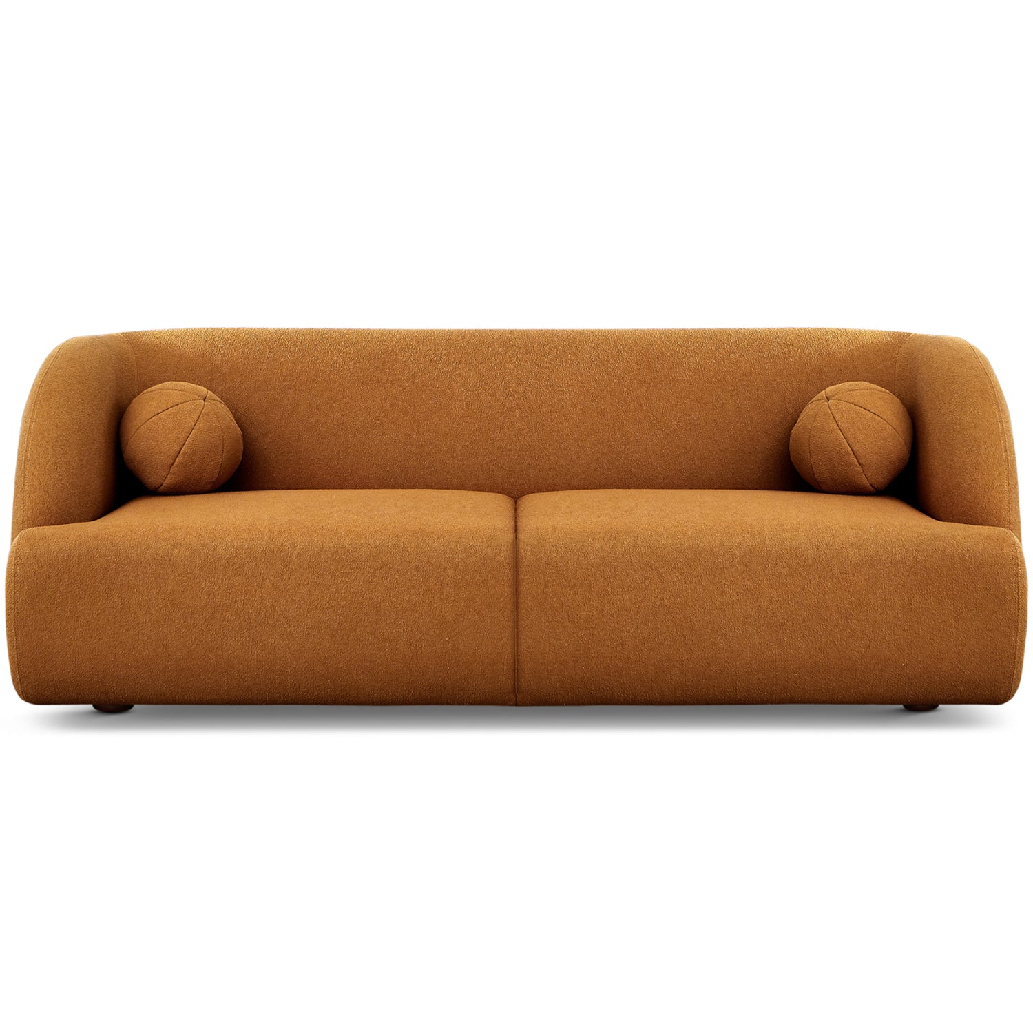 Amiens Boucle Sofa | Burnt Orange