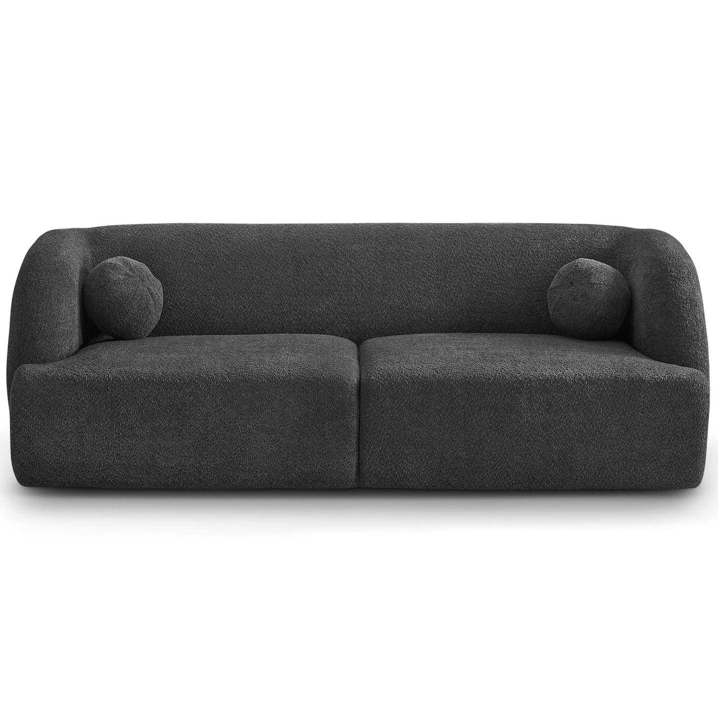  Boucle Sofa - Grey