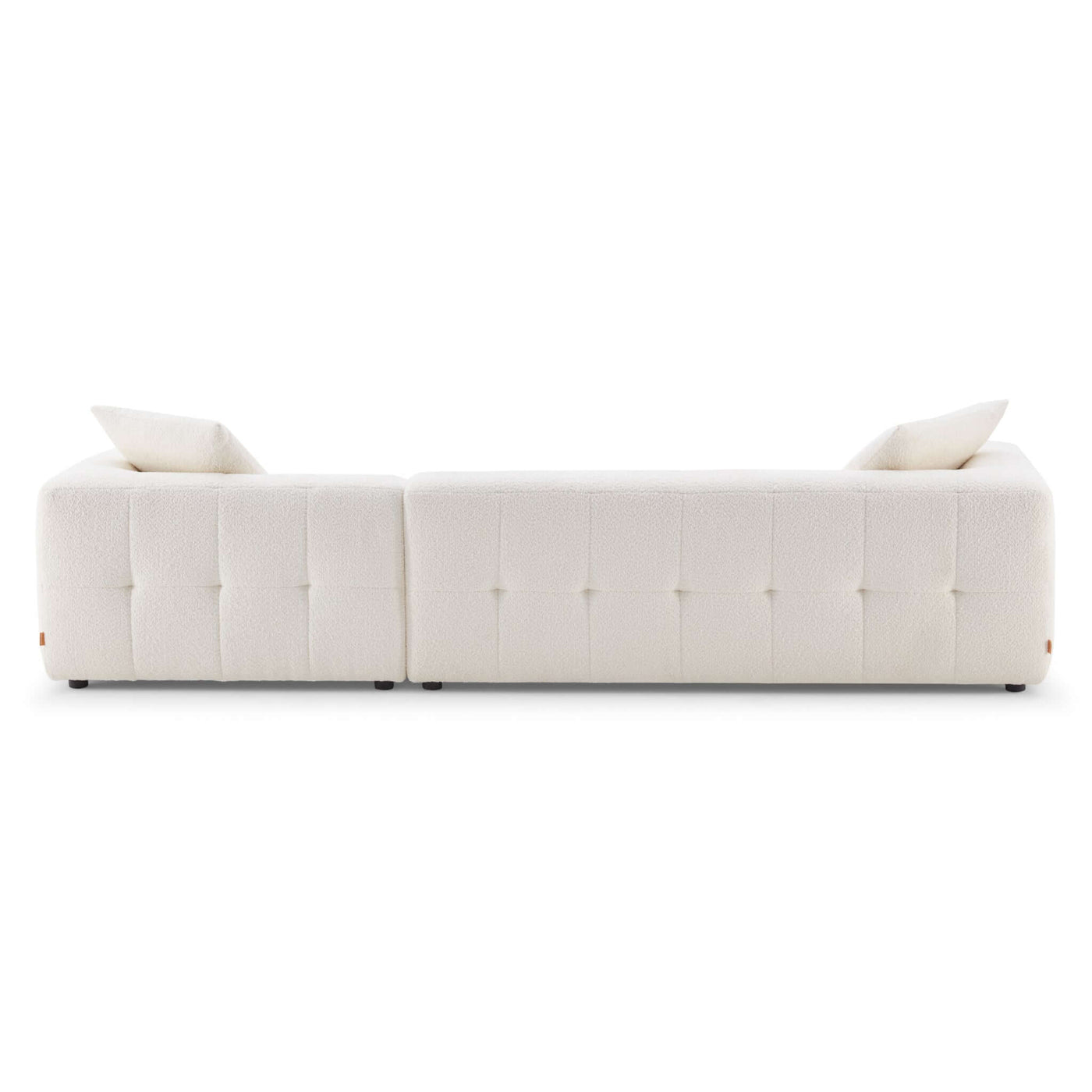 Kingston Boucle Sectional Sofa | Ivory