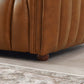 Erin Tight Back Leather Sofa | Tan