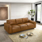 Abbott Genuine Leather Sofa | Tan