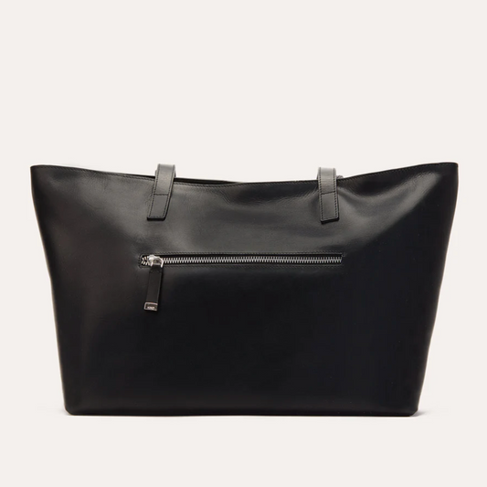 Kiko Mid Zip Leather Tote