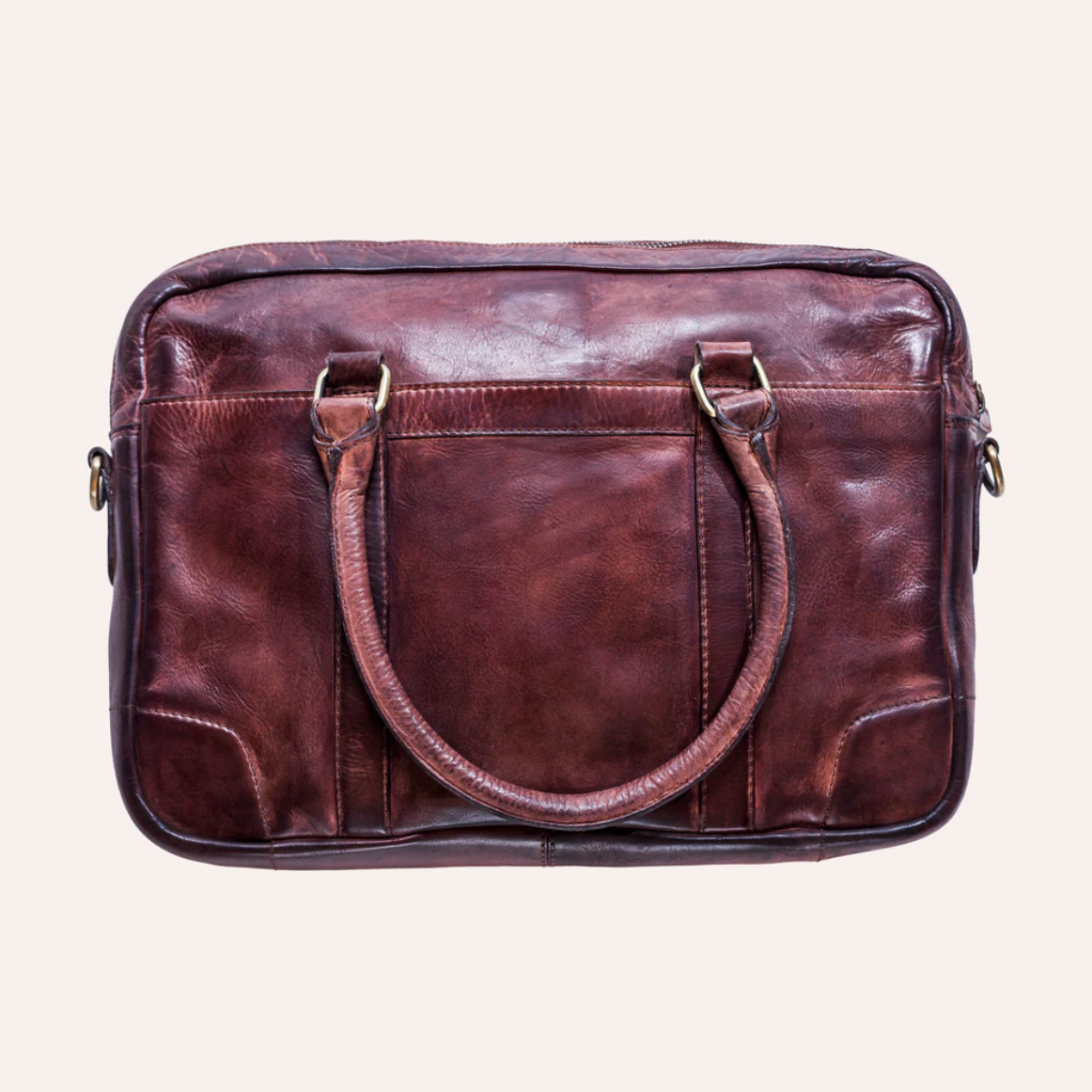 Sleek Leather Briefcase