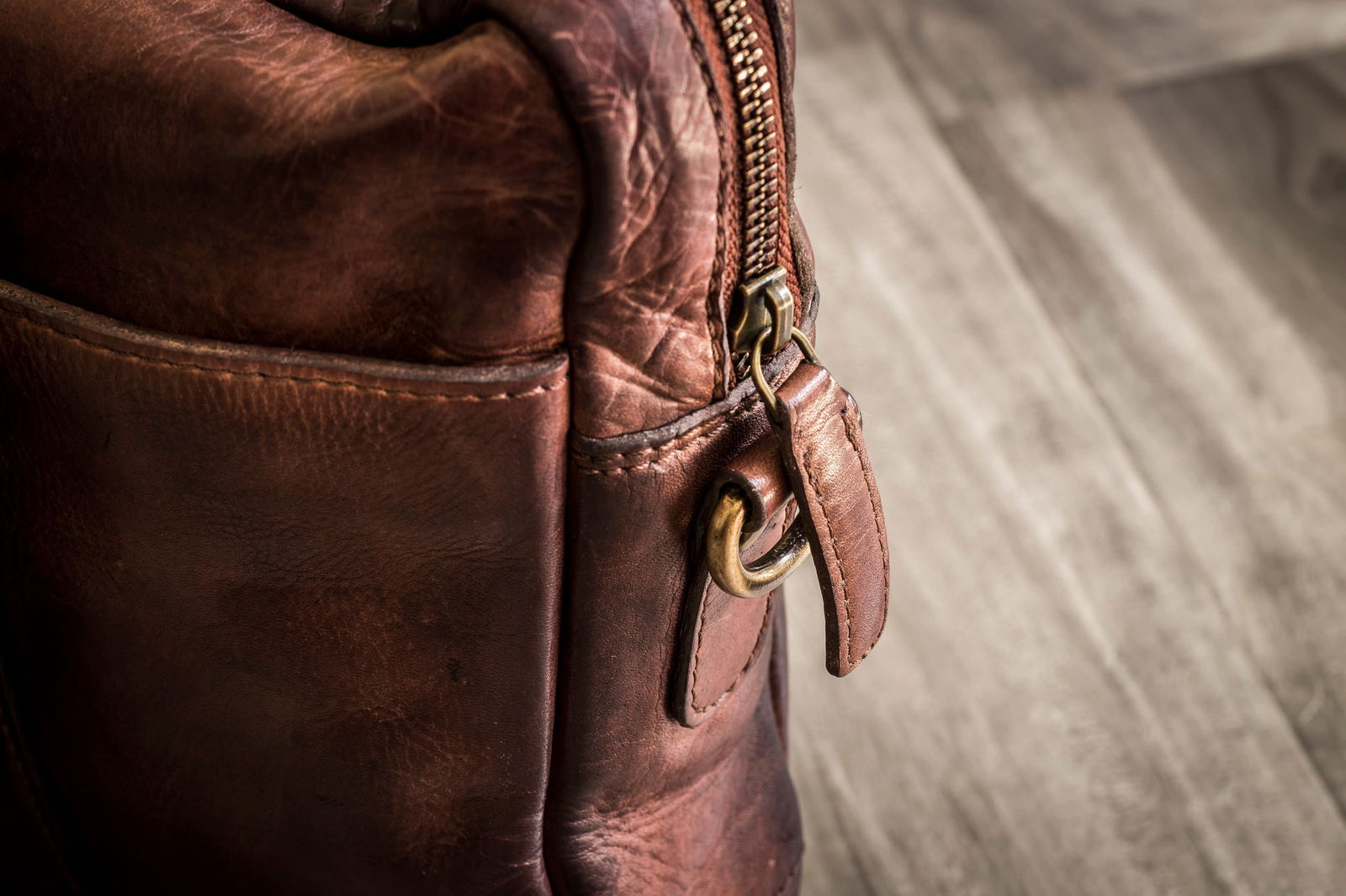 Sleek Leather Briefcase