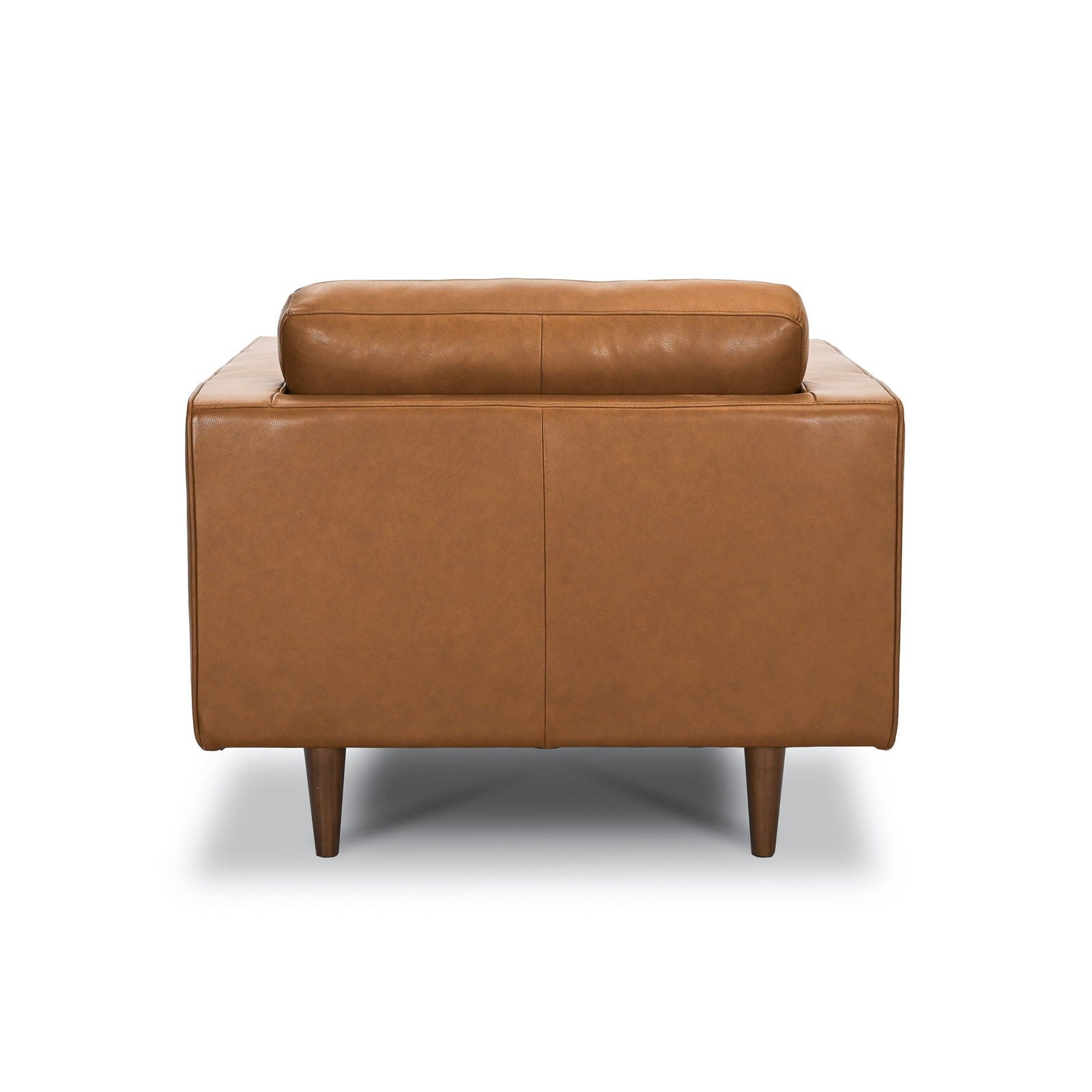 Tatum Leather Lounge Chair | Tan