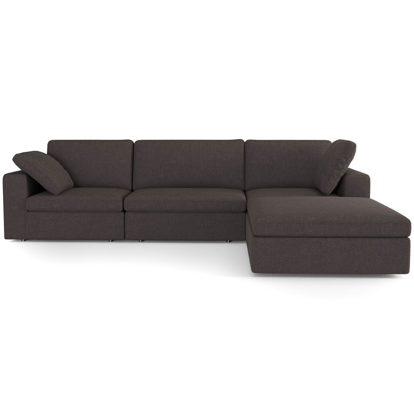 Tulsa Modular Sectional Sofa | Dark Grey