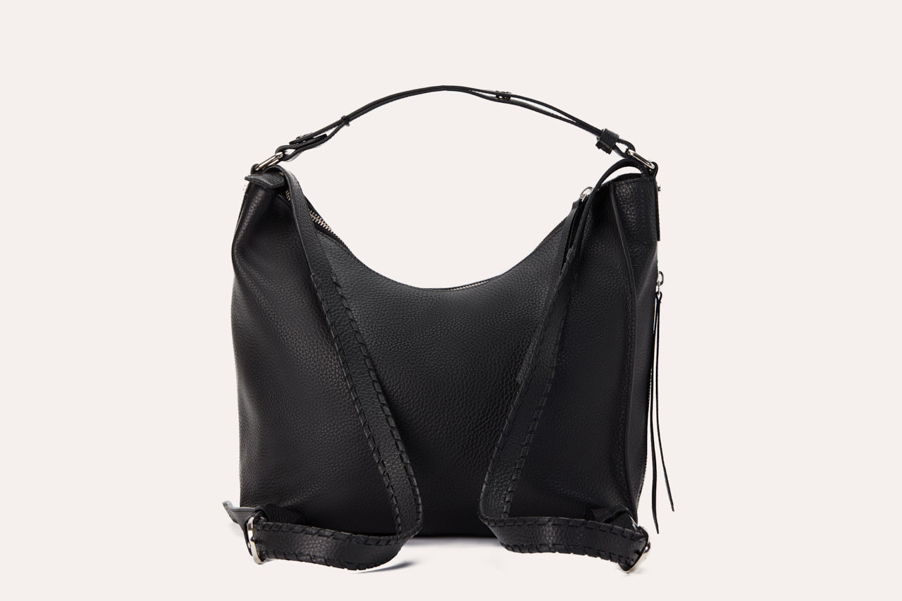 Versatile Leather Shoulder Bag