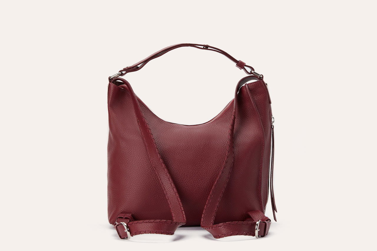 Versatile Leather Shoulder Bag