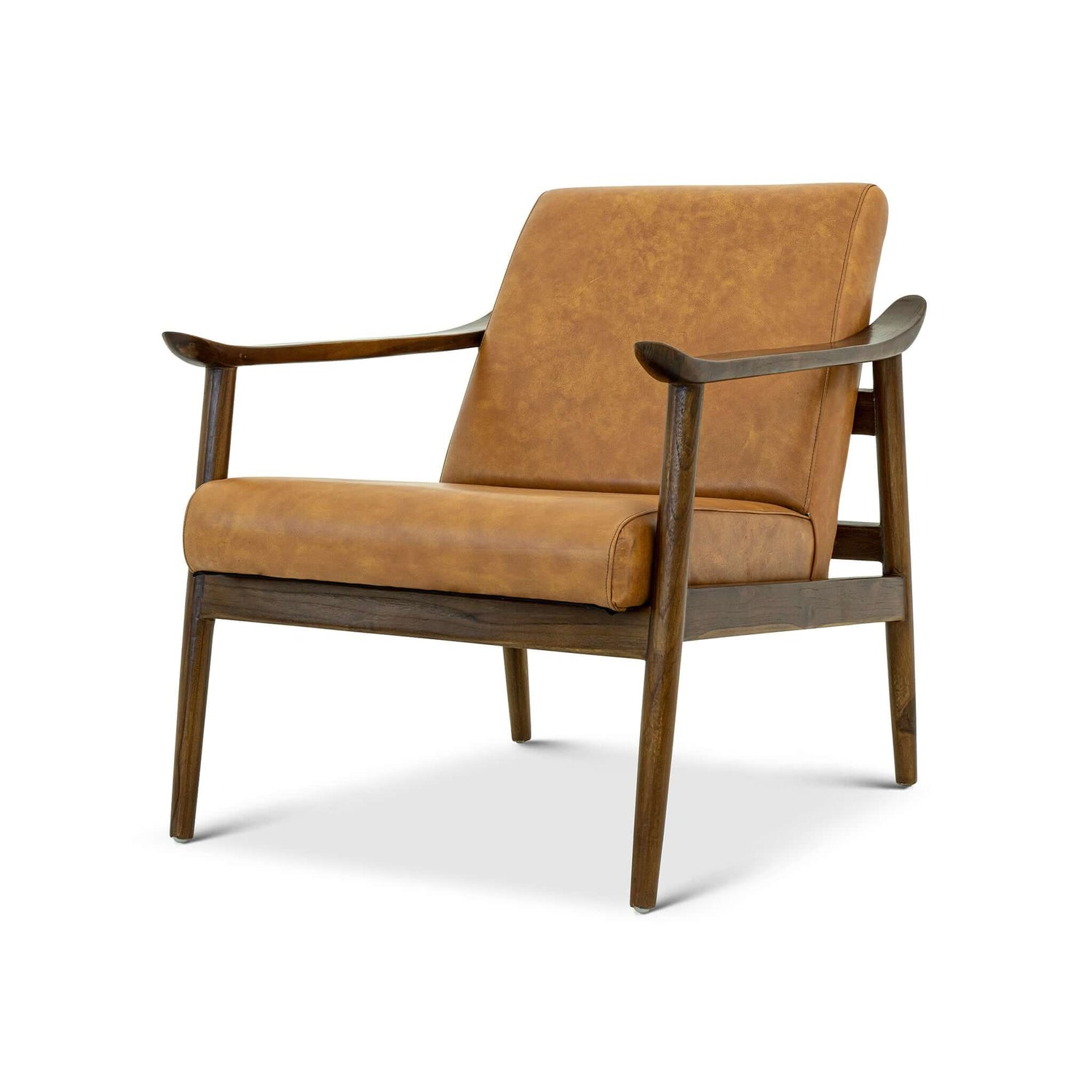 Margot Leather Lounge Chair | Antique Tan