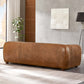 Malory Italian Leather Sofa Brown