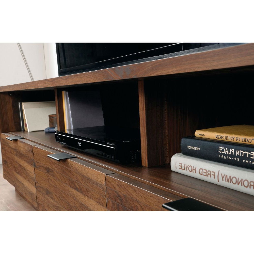 Walnut Finish 70" Entertainment Center