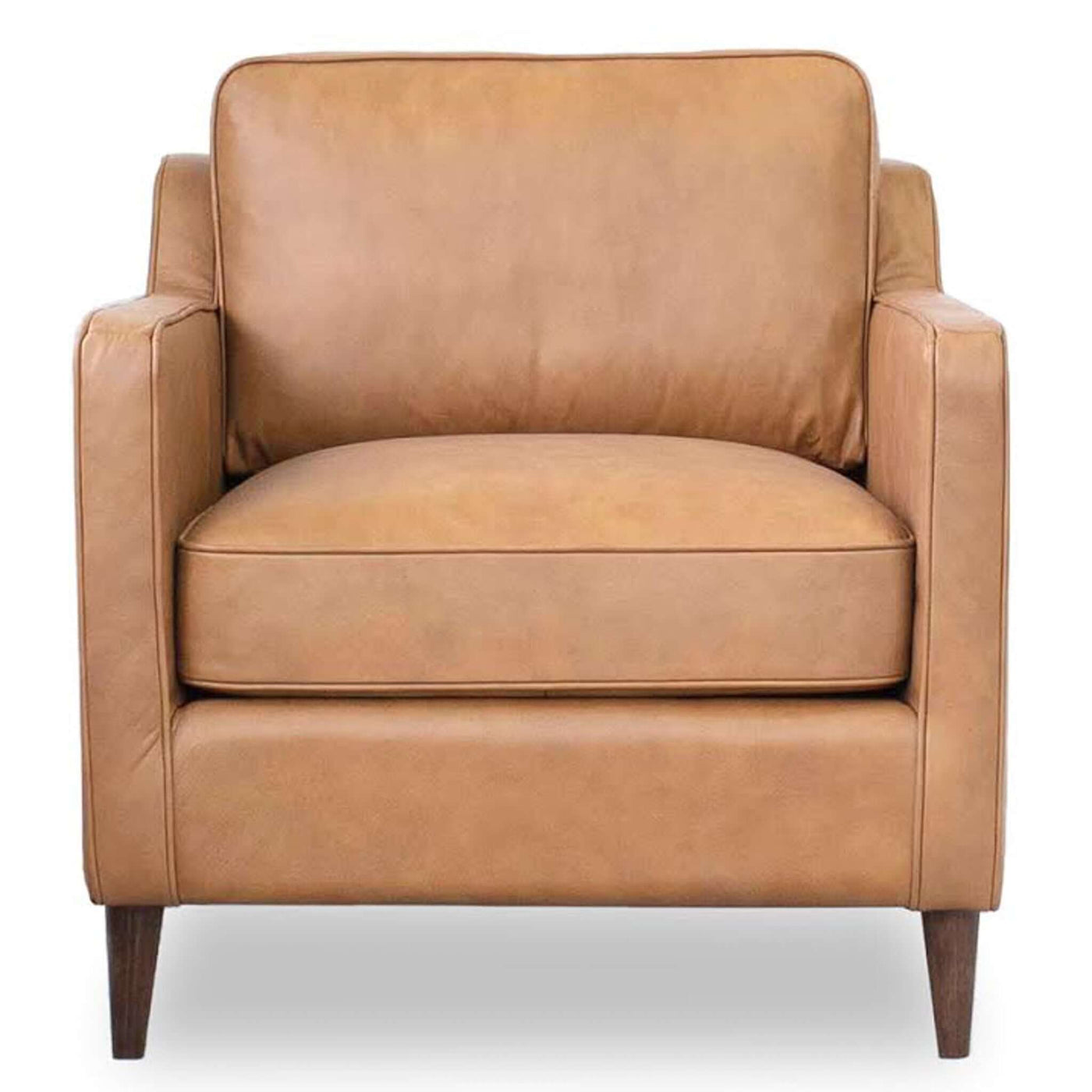 Manhattan Leather Lounge Chair | Tan