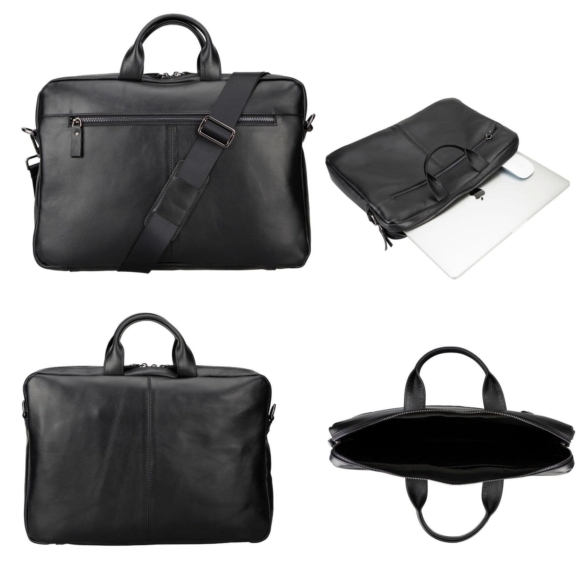 Afton MacBook Leather Sleeve and Bag-5