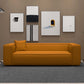 Baker 91" Modern Boucle Sofa - Orange