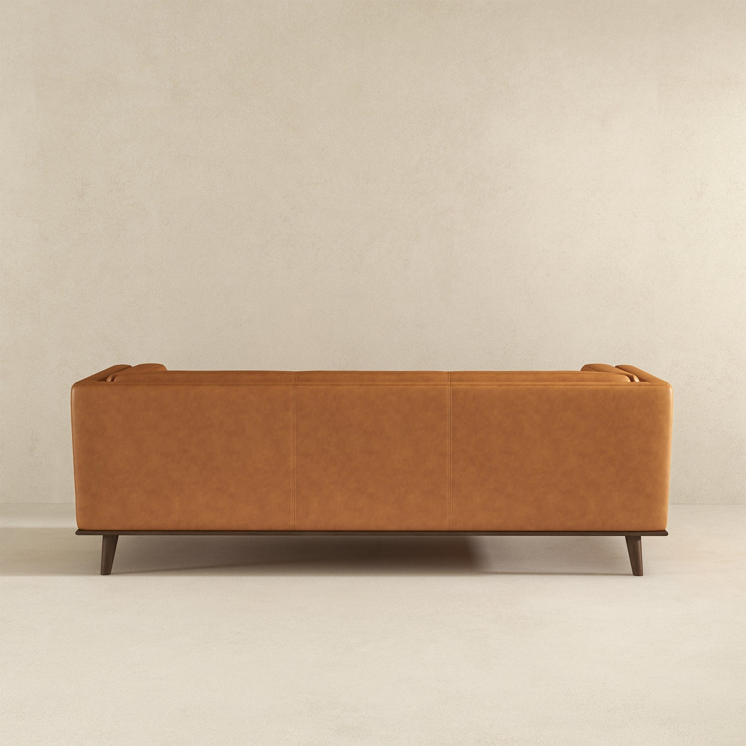 Brooklyn Leather Sofa | Tan