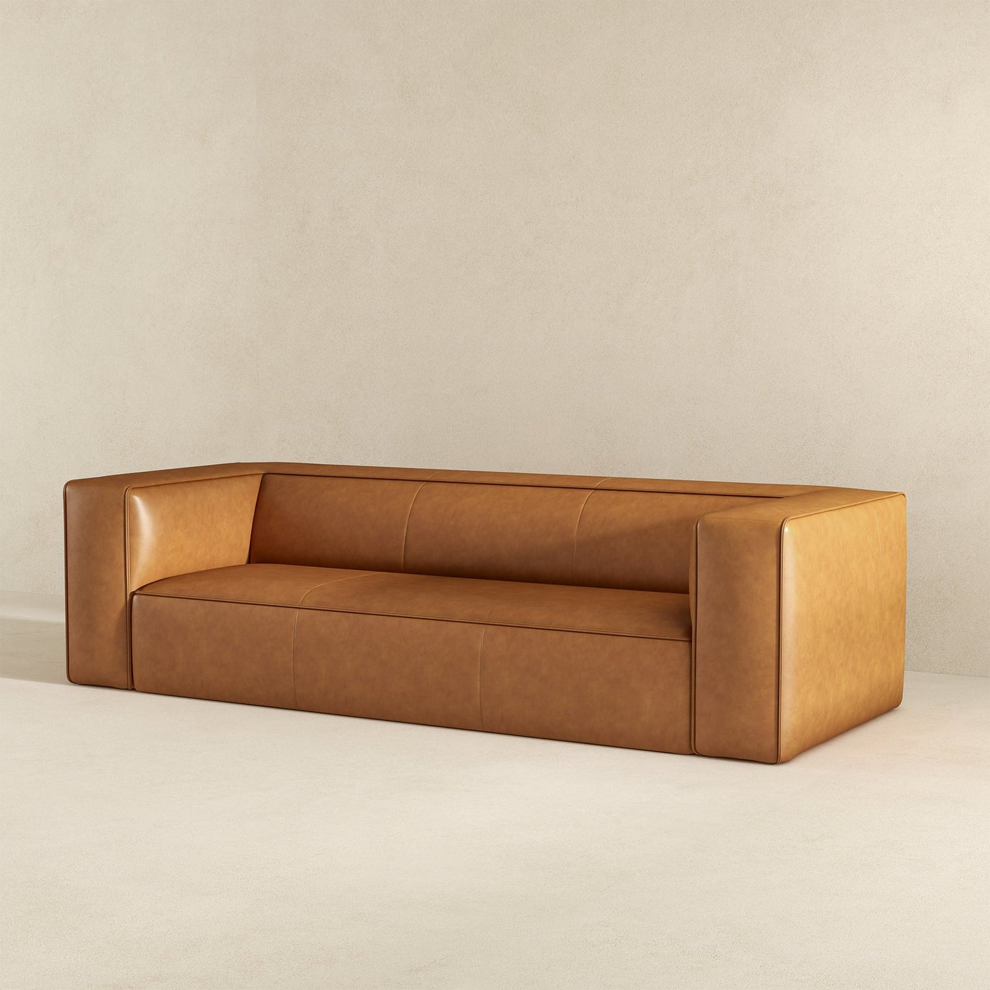 Easton Leather Sofa | Tan