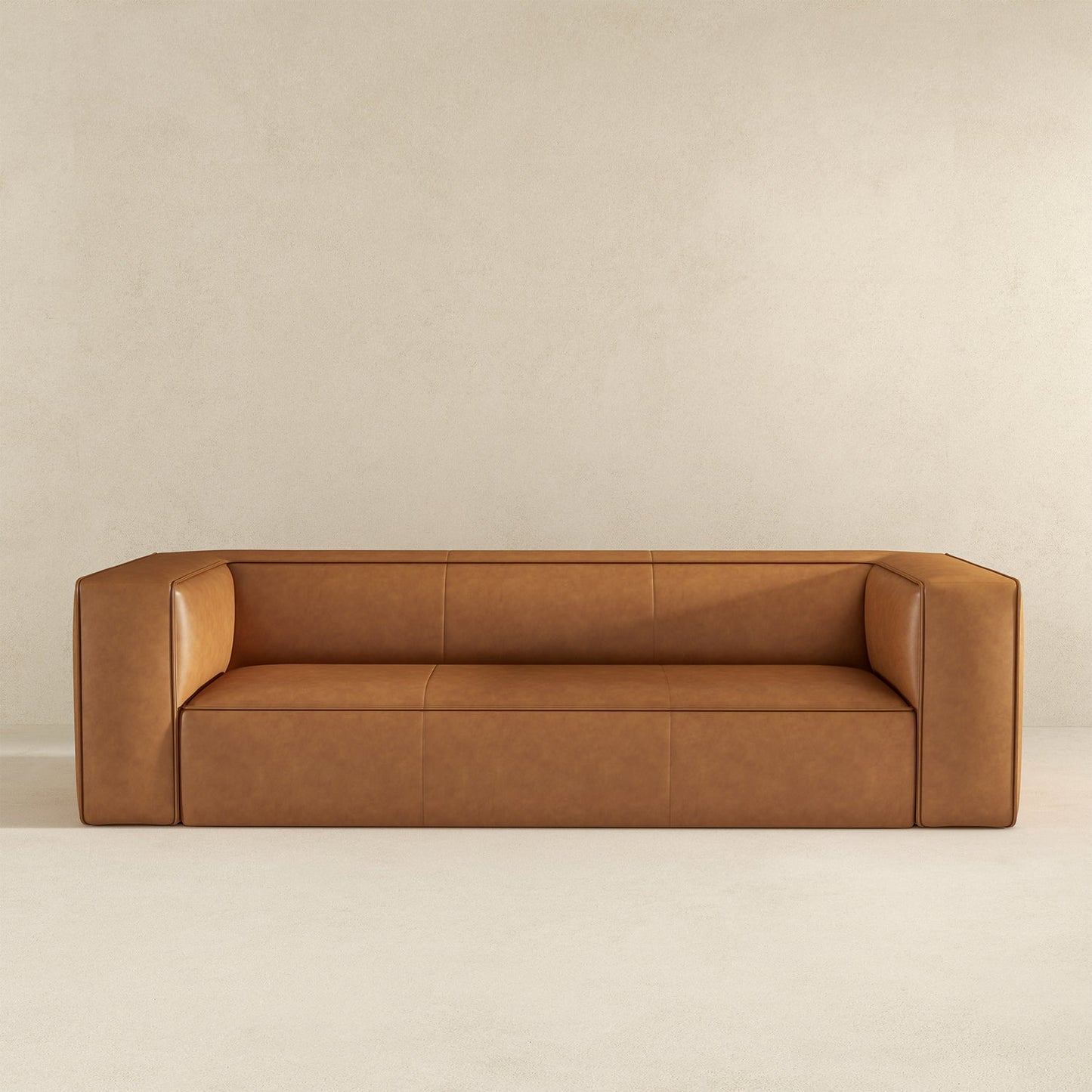 Easton Leather Sofa | Tan